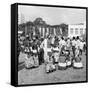 A Fete in Algeria, 1957-null-Framed Stretched Canvas