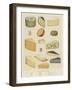 A Few Favourite Cheeses-null-Framed Giclee Print
