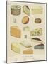 A Few Favourite Cheeses-null-Mounted Giclee Print