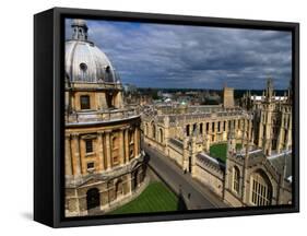 A Few of the Spires and Domes in the Skyline of Oxford - Oxford, England-Doug McKinlay-Framed Stretched Canvas