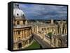 A Few of the Spires and Domes in the Skyline of Oxford - Oxford, England-Doug McKinlay-Framed Stretched Canvas