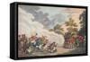 A Field Day in Hyde Park, 1789, (1914)-Thomas Malton II-Framed Stretched Canvas