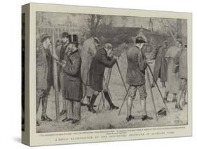 A Field Examination of the Surveyors' Institute in Osterley Park-Edward Frederick Brewtnall-Stretched Canvas