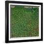 A Field of Poppies, 1907-Gustav Klimt-Framed Giclee Print