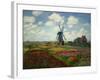 A Field of Tulips in Holland, 1886-Claude Monet-Framed Giclee Print