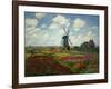 A Field of Tulips in Holland, 1886-Claude Monet-Framed Giclee Print