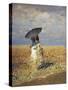 A Field of Wheat-Giuseppe De Nittis-Stretched Canvas