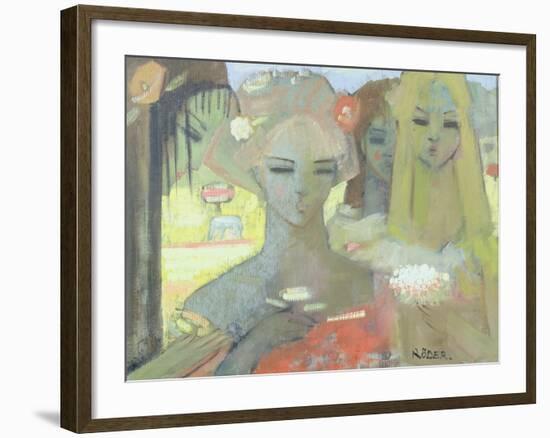 A Field of Yellow, 2001-Endre Roder-Framed Giclee Print