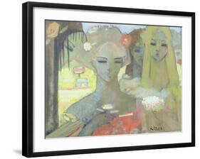 A Field of Yellow, 2001-Endre Roder-Framed Giclee Print