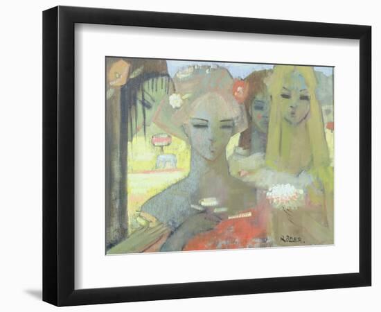 A Field of Yellow, 2001-Endre Roder-Framed Giclee Print