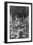 A Field Station at the Front, in the Nave of a Rural Church, World War I, 1915-null-Framed Giclee Print