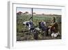 "A Field Wireless in Operation, Signal Corps, USA", 1916-null-Framed Giclee Print