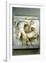 A Fight Between a Human Lapith and a Centaur, Metope from the Parthenon, C440 Bc-null-Framed Photographic Print