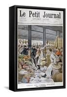 A Fight During the Grocers Strike, Paris, 1899-Henri Meyer-Framed Stretched Canvas