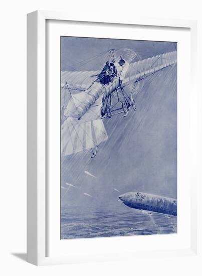 A Fight for the Mastery of the Air-null-Framed Giclee Print