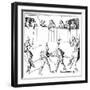 A Fight to the Death, 15th Century-null-Framed Premium Giclee Print