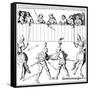 A Fight to the Death, 15th Century-null-Framed Stretched Canvas