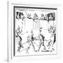 A Fight to the Death, 15th Century-null-Framed Giclee Print