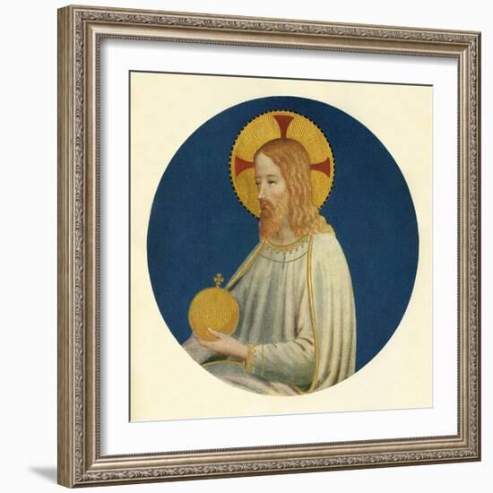 'A Figure of Christ', 15th century, (c1909)-Fra Angelico-Framed Giclee Print