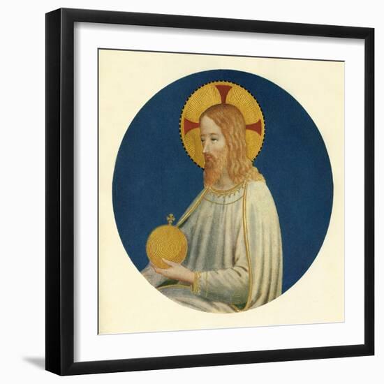 'A Figure of Christ', 15th century, (c1909)-Fra Angelico-Framed Giclee Print