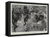 A Fiji War Dance in the Colonial Fete at the Alexandra Palace-Frank Craig-Framed Stretched Canvas