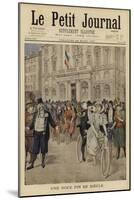 A Fin De Siecle Wedding, France-null-Mounted Giclee Print