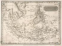 Map of the East India Islands Including the Philippines the Celebes Papua New Guinea Sumatra-A. Findlay-Framed Photographic Print