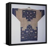 A Fine Ainu Kimono from Japan-null-Framed Stretched Canvas