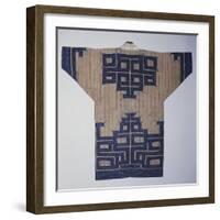 A Fine Ainu Kimono from Japan-null-Framed Giclee Print