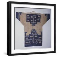 A Fine Ainu Kimono from Japan-null-Framed Giclee Print