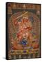 A Fine, and Rare and Important Large Imperial Embroidered Silk Thanka-null-Framed Stretched Canvas