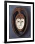 A Fine and Rare Kwele Mask-null-Framed Giclee Print