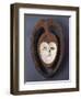 A Fine and Rare Kwele Mask-null-Framed Giclee Print