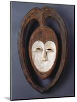 A Fine and Rare Kwele Mask-null-Mounted Giclee Print
