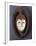 A Fine and Rare Kwele Mask-null-Framed Giclee Print