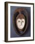 A Fine and Rare Kwele Mask-null-Framed Giclee Print