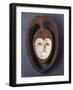 A Fine and Rare Kwele Mask-null-Framed Giclee Print