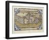 A Fine Coloured Copy, of the Third Edition of the Theatrum in French, circa 1587-Abraham Ortelius-Framed Giclee Print