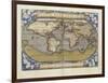 A Fine Coloured Copy, of the Third Edition of the Theatrum in French, circa 1587-Abraham Ortelius-Framed Giclee Print