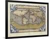 A Fine Coloured Copy, of the Third Edition of the Theatrum in French, circa 1587-Abraham Ortelius-Framed Giclee Print