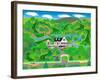 A Fine Day for Golf-Mark Frost-Framed Giclee Print