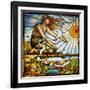 A Fine Leaded and Plate Glass Window, circa 1895-Tiffany Studios-Framed Giclee Print