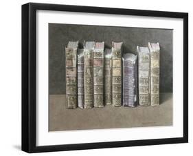 A Fine Library, 2004-Jonathan Wolstenholme-Framed Giclee Print