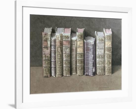 A Fine Library, 2004-Jonathan Wolstenholme-Framed Giclee Print