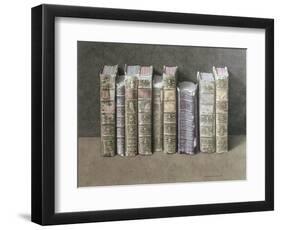 A Fine Library, 2004-Jonathan Wolstenholme-Framed Giclee Print