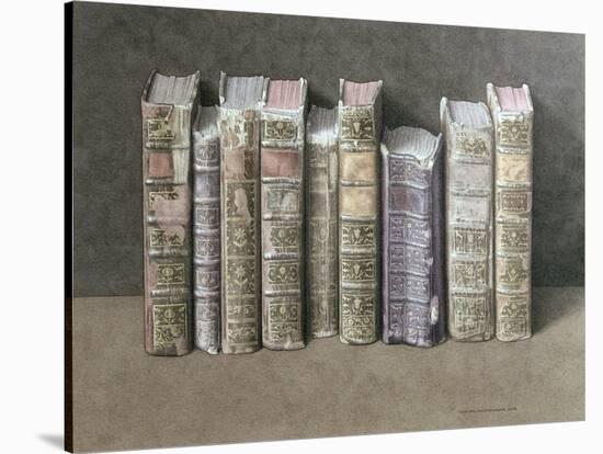 A Fine Library, 2004-Jonathan Wolstenholme-Stretched Canvas