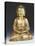 A Fine Ming Gilt-Bronze Buddha 16th Century-null-Stretched Canvas