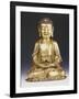 A Fine Ming Gilt-Bronze Buddha 16th Century-null-Framed Giclee Print