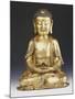 A Fine Ming Gilt-Bronze Buddha 16th Century-null-Mounted Giclee Print