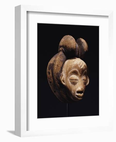 A Fine Punu Mask-null-Framed Giclee Print